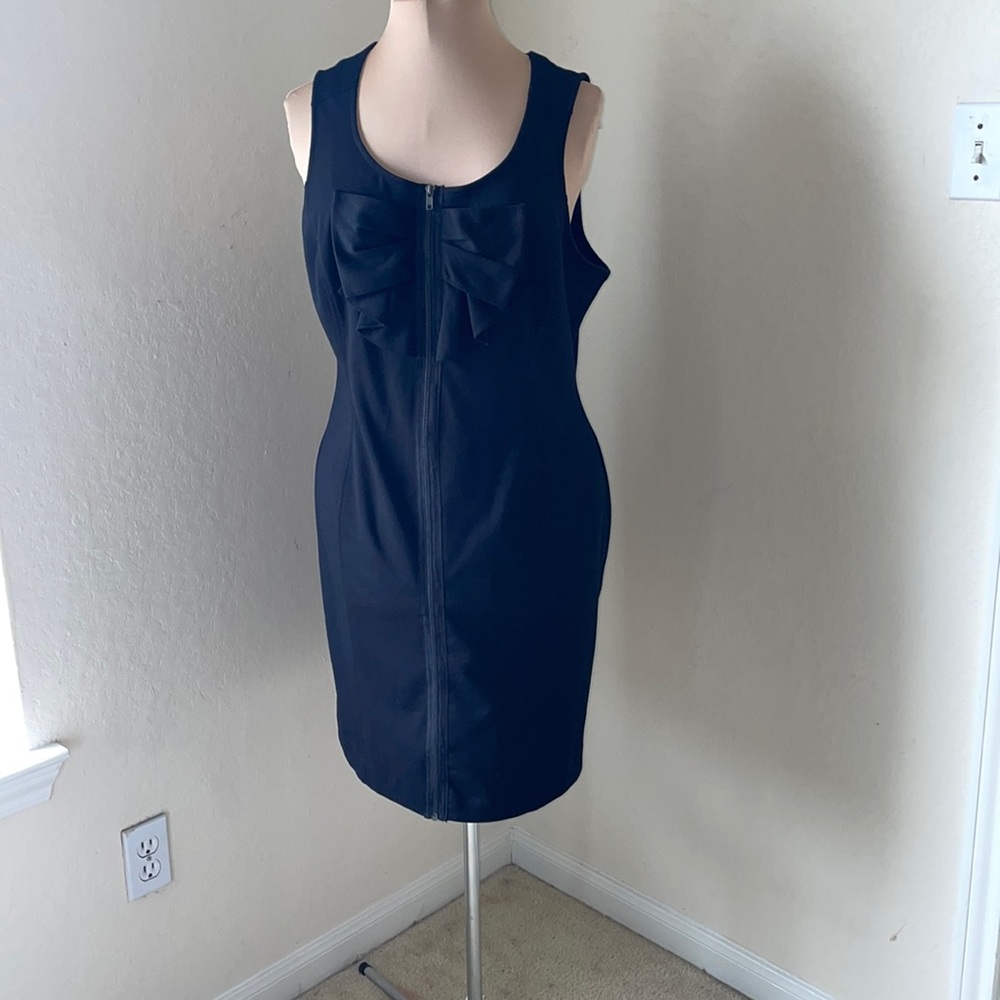 Forever 21 Plus Black Bow Dress 3X